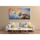 Quadro Decorativo Grande Abstrato Suprematismo - 180x120cm