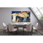 Quadro Decorativo Grande Abstrato Umbrella People - 180x120cm