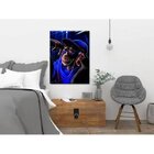 Quadro Decorativo Grande Animais Neon Monkey - 180x135cm