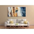 Quadro Decorativo Grande Animais Olhar Distante - 200x100cm