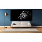 Quadro Decorativo Grande Animais Wild King - 150x80cm