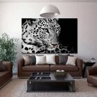 Quadro Decorativo Grande Animal Guepardo - 180x120cm
