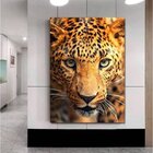 Quadro Decorativo Grande Animal Onça - 150x80cm