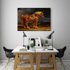 Quadro Decorativo Grande Animal Potro - 120x80cm