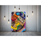 Quadro Decorativo Grande Arte Urbana Abstrato Gnose - 180x120