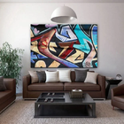 Quadro Decorativo Grande Arte Urbana Grunge - 180x135cm