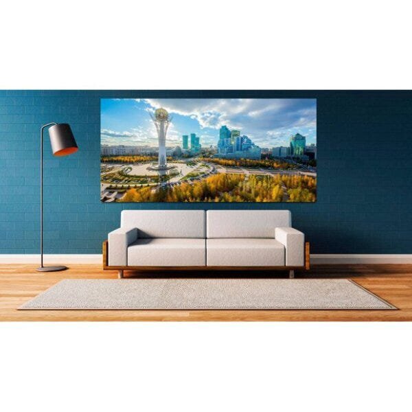 Quadro Decorativo Grande Cidade Astana 2 - 100x70cm
