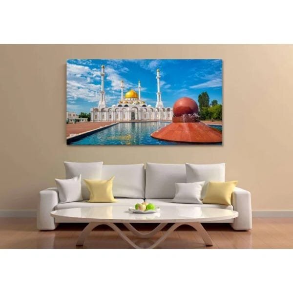 Quadro Decorativo Grande Cidade Astana 3 - 100x70cm