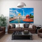 Quadro Decorativo Grande Cidade Astana 3 - 100x70cm
