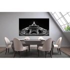Quadro Decorativo Grande Cidade Black And White Eiffel Tower