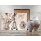 Quadro Decorativo Grande Cidade Conceitual Dandelion In Paris