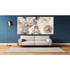 Quadro Decorativo Grande Cidade Conceitual Dandelion In Paris