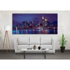 Quadro Decorativo Grande Cidade Frankfurt - 180x120cm