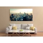 Quadro Decorativo Grande Cidade Horizonte Manhattan - 200x120