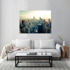 Quadro Decorativo Grande Cidade Horizonte Manhattan - 200x120