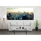Quadro Decorativo Grande Cidade Horizonte Manhattan - 200x120