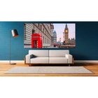 Quadro Decorativo Grande Cidade London - 200x120cm