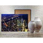 Quadro Decorativo Grande Cidade New York Night - 180x120cm