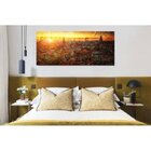 Quadro Decorativo Grande Cidade Polonês Retrô - 180x120cm