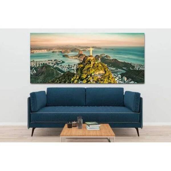 Quadro Decorativo Grande Cidade Rio De Janeiro - 100x70cm