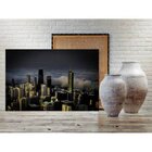 Quadro Decorativo Grande Cidades Black Chicago - 150x100cm