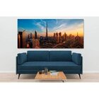Quadro Decorativo Grande Cidades Dubai - 200x100cm
