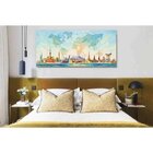 Quadro Decorativo Grande Cidades E Monumentos Amazing World M