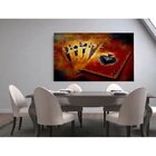 Quadro Decorativo Grande Conceito Baralho - 180x135cm