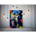 Quadro Decorativo Grande Conceitual Abstrato Lady - 150x100cm