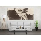 Quadro Decorativo Grande Conceitual Beleza Americana Retrô -