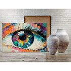 Quadro Decorativo Grande Conceitual Contemporâneo Colorful Lo