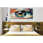 Quadro Decorativo Grande Conceitual Contemporâneo Colorful Lo
