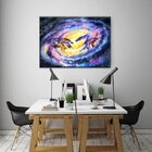 Quadro Decorativo Grande Conceitual Contemporâneo Cosmic Crea
