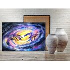Quadro Decorativo Grande Conceitual Contemporâneo Cosmic Crea