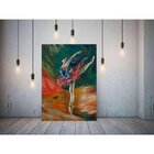 Quadro Decorativo Grande Conceitual Dança Adágio - 180x135cm