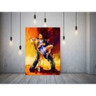 Quadro Decorativo Grande Conceitual Dançarinos De Rumba - 180