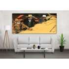 Quadro Decorativo Grande Conceitual Faroeste - 200x100cm