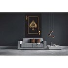 Quadro Decorativo Grande Conceitual Golden Ace Of Spades - 18