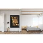 Quadro Decorativo Grande Conceitual Golden King Of Spades - 1