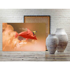 Quadro Decorativo Grande Conceitual Montando Origami - 200x12