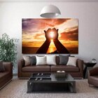 Quadro Decorativo Grande Conceitual Paisagem Faith - 200x100cm