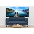 Quadro Decorativo Grande Conceitual Paisagem Greece - 150x80cm