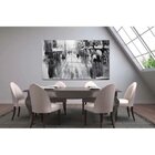 Quadro Decorativo Grande Conceitual People Black Background -