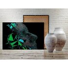 Quadro Decorativo Grande Conceitual Rosto Minimalista - 150x8