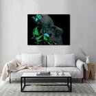 Quadro Decorativo Grande Conceitual Rosto Minimalista - 200x1