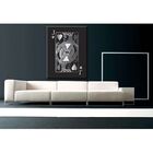 Quadro Decorativo Grande Conceitual Silver Jack Of Hearts - 1