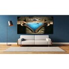 Quadro Decorativo Grande Conceitual The Flood - 120x60cm