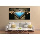 Quadro Decorativo Grande Conceitual The Flood - 150x100cm