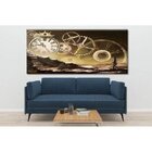 Quadro Decorativo Grande Conceitual Time Machine - 150x80cm