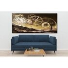 Quadro Decorativo Grande Conceitual Time Machine - 200x100cm